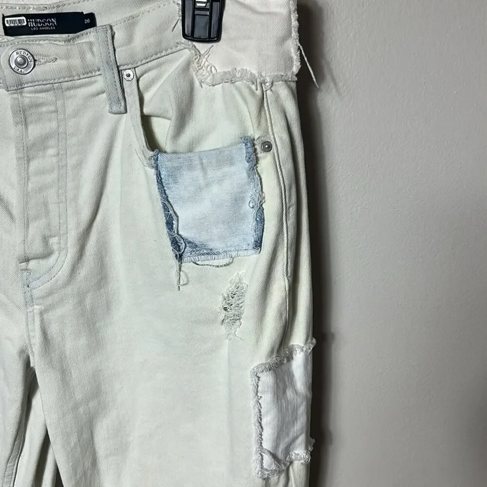 Hudson Jeans Thalia 90s Loose Fit Jean in Rip and Repair Men